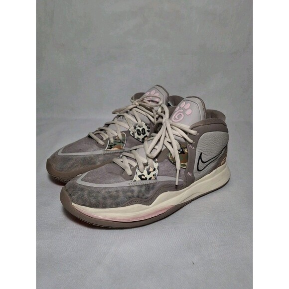 Nike Kyrie Infinity EP Leopard Camo Basketball Shoes Mens 9 - Picture 1 of 10